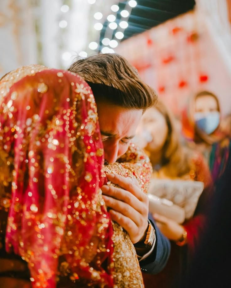 Tearful Emotion and Family Blessings